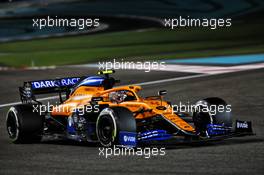 Lando Norris (GBR) McLaren MCL35. 11.12.2020. Formula 1 World Championship, Rd 17, Abu Dhabi Grand Prix, Yas Marina Circuit, Abu Dhabi, Practice Day.