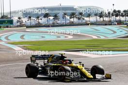 Esteban Ocon (FRA) Renault F1 Team RS20. 11.12.2020. Formula 1 World Championship, Rd 17, Abu Dhabi Grand Prix, Yas Marina Circuit, Abu Dhabi, Practice Day.