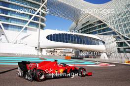 Sebastian Vettel (GER) Ferrari SF1000. 11.12.2020. Formula 1 World Championship, Rd 17, Abu Dhabi Grand Prix, Yas Marina Circuit, Abu Dhabi, Practice Day.