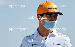 Lando Norris (GBR) McLaren. 11.12.2020. Formula 1 World Championship, Rd 17, Abu Dhabi Grand Prix, Yas Marina Circuit, Abu Dhabi, Practice Day.