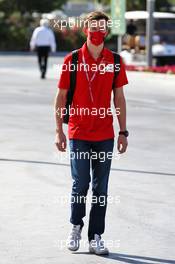 Callum Ilott (GBR) Ferrari Driver Academy 11.12.2020. Formula 1 World Championship, Rd 17, Abu Dhabi Grand Prix, Yas Marina Circuit, Abu Dhabi, Practice Day.