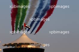 Air Display. 13.12.2020. Formula 1 World Championship, Rd 17, Abu Dhabi Grand Prix, Yas Marina Circuit, Abu Dhabi, Race Day.