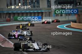 Daniil Kvyat (RUS) AlphaTauri AT01. 13.12.2020. Formula 1 World Championship, Rd 17, Abu Dhabi Grand Prix, Yas Marina Circuit, Abu Dhabi, Race Day.