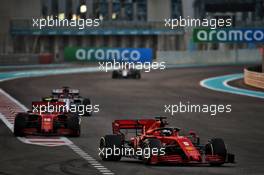 Sebastian Vettel (GER) Ferrari SF1000. 13.12.2020. Formula 1 World Championship, Rd 17, Abu Dhabi Grand Prix, Yas Marina Circuit, Abu Dhabi, Race Day.