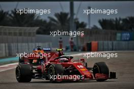 Charles Leclerc (MON) Ferrari SF1000. 13.12.2020. Formula 1 World Championship, Rd 17, Abu Dhabi Grand Prix, Yas Marina Circuit, Abu Dhabi, Race Day.