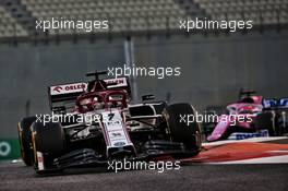 Kimi Raikkonen (FIN) Alfa Romeo Racing C39. 13.12.2020. Formula 1 World Championship, Rd 17, Abu Dhabi Grand Prix, Yas Marina Circuit, Abu Dhabi, Race Day.