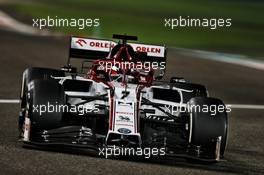 Kimi Raikkonen (FIN) Alfa Romeo Racing C39. 13.12.2020. Formula 1 World Championship, Rd 17, Abu Dhabi Grand Prix, Yas Marina Circuit, Abu Dhabi, Race Day.