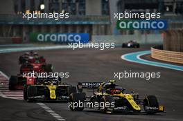 Esteban Ocon (FRA) Renault F1 Team RS20. 13.12.2020. Formula 1 World Championship, Rd 17, Abu Dhabi Grand Prix, Yas Marina Circuit, Abu Dhabi, Race Day.