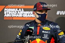 Max Verstappen (NLD) Red Bull Racing in qualifying parc ferme. 12.12.2020. Formula 1 World Championship, Rd 17, Abu Dhabi Grand Prix, Yas Marina Circuit, Abu Dhabi, Qualifying Day.