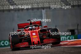 Sebastian Vettel (GER) Ferrari SF1000. 12.12.2020. Formula 1 World Championship, Rd 17, Abu Dhabi Grand Prix, Yas Marina Circuit, Abu Dhabi, Qualifying Day.