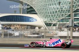 Sergio Perez (MEX) Racing Point F1 Team RP19. 12.12.2020. Formula 1 World Championship, Rd 17, Abu Dhabi Grand Prix, Yas Marina Circuit, Abu Dhabi, Qualifying Day.