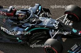 Lewis Hamilton (GBR) Mercedes AMG F1 W11. 12.12.2020. Formula 1 World Championship, Rd 17, Abu Dhabi Grand Prix, Yas Marina Circuit, Abu Dhabi, Qualifying Day.