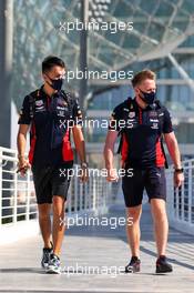 Alexander Albon (THA) Red Bull Racing. 10.12.2020. Formula 1 World Championship, Rd 17, Abu Dhabi Grand Prix, Yas Marina Circuit, Abu Dhabi, Preparation Day.