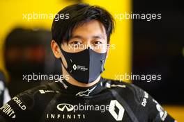 Guanyu Zhou (CHN) Renault F1 Team Test Driver. 15.12.2020. Formula 1 Testing, Yas Marina Circuit, Abu Dhabi, Tuesday.
