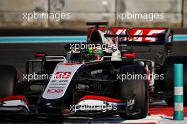 Mick Schumacher (GER) Haas VF-20 Test Driver. 15.12.2020. Formula 1 Testing, Yas Marina Circuit, Abu Dhabi, Tuesday.