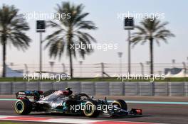 Stoffel Vandoorne (BEL) Mercedes AMG F1 W11 Reserve Driver. 15.12.2020. Formula 1 Testing, Yas Marina Circuit, Abu Dhabi, Tuesday.