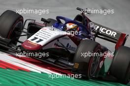 Louis Deletraz (SUI) Charouz Racing System.  03.07.2020. FIA Formula 2 Championship, Rd 1, Spielberg, Austria, Friday.