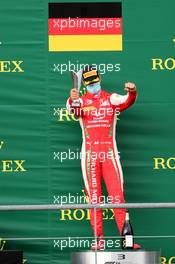 3rd place Mick Schumacher (GER) PREMA Racing. 29.08.2020. Formula 2 Championship, Rd 7, Spa-Francorchamps, Belgium, Saturday.