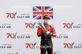 Podium: Second place Callum Ilott (GBR) Uni-Virtuosi Racing. 28.11.2020. FIA Formula 2 Championship, Rd 11, Sakhir, Bahrain, Saturday.