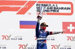 Podium: Race winner Robert Shwartzman (RUS) PREMA Racing. 29.11.2020. FIA Formula 2 Championship, Rd 11, Sakhir, Bahrain, Sunday.