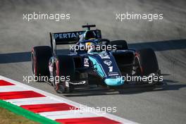 Sean Gelael (IDN) Dams. 14.08.2020. FIA Formula 2 Championship, Rd 6, Barcelona, Spain, Friday.