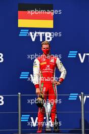 Race winner Mick Schumacher (GER) PREMA Racing on the podium. 26.09.2020. FIA Formula 2 Championship, Rd 10, Sochi, Russia, Saturday.