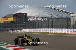 Guanyu Zhou (CHN) Uni-Virtuosi Racing. 25.09.2020. FIA Formula 2 Championship, Rd 10, Sochi, Russia, Friday.