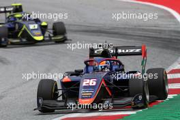 Clement Novalak (GBR) Carlin . 03.07.2020. FIA Formula 3 Championship, Rd 1, Spielberg, Austria, Friday.