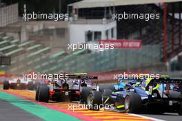 David Schumahcer (GER) Carlin. 29.08.2020. Formula 3 Championship, Rd 7, Spa-Francorchamps, Belgium, Saturday.