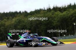 Cameron Das (USA) Carlin. 28.08.2020. Formula 3 Championship, Rd 7, Spa-Francorchamps, Belgium, Friday.
