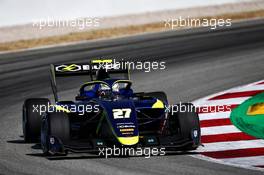 Leonardo Pulcini (ITA) Carlin. 15.08.2020. FIA Formula 3 Championship, Rd 6, Barcelona, Spain, Saturday.
