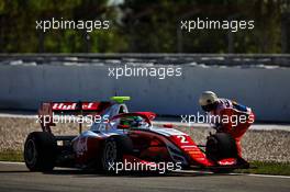 Frederik Vesti (DEN) PREMA Racing retired from the race. 15.08.2020. FIA Formula 3 Championship, Rd 6, Barcelona, Spain, Saturday.