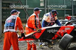 Marshals. 01.08.2020. FIA Formula 3 Championship, Rd 4, Silverstone, England, Saturday.