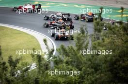 The start of the race. 18.07.2020. FIA Formula 3 Championship, Rd 3, Budapest, Hungary, Saturday.