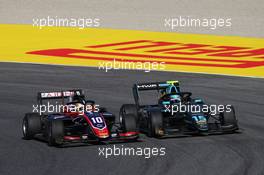 Lirim Zendeli (GER) Trident and Jake Hughes (GBR) HWA RACELAB. 12.09.2020. Formula 3 Championship, Rd 9, Mugello, Italy, Saturday.
