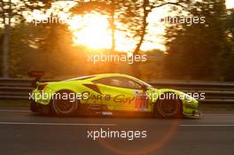 Vincent Abril  (FRA) / Takeshi Kimura (JPN) / Kei Cozzolino (JPN) #70 MR Racing, Ferrari 488 GTE. 19.09.2020. FIA World Endurance Championship, Le Mans 24 Hours, Race, Le Mans, France. Saturday.