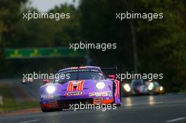 Ben Keating (GBR) / Felipe Fraga (BRA) / Jeroen Bleekemolen (NED) #57 Team Project 1, Porsche 911 RSR. 19.09.2020. FIA World Endurance Championship, Le Mans 24 Hours, Race, Le Mans, France. Saturday.