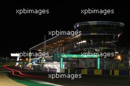 Night time action - light streaks. 19.09.2020. FIA World Endurance Championship, Le Mans 24 Hours, Race, Le Mans, France. Saturday.