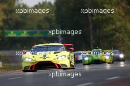 Alex Lynn (GBR) / Maxime Martin (BEL) / Harry Tincknell (GBR) #97 Aston Martin Racing, Aston Martin Vantage AMR. 19.09.2020. FIA World Endurance Championship, Le Mans 24 Hours, Race, Le Mans, France. Saturday.