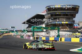Nicki Thiim (DEN) / Marco Sorensen (DEN) / Richard Westbrook (GBR) #95 Aston Martin Racing, Aston Martin Vantage AMR. 17.09.2020. FIA World Endurance Championship, Le Mans 24 Hours, Practice and Qualifying, Le Mans, France. Thursday.