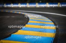 Circuit atmosphere - kerb detail. 16.09.2020. FIA World Endurance Championship, Le Mans 24 Hours, Le Mans, France. Wednesday.