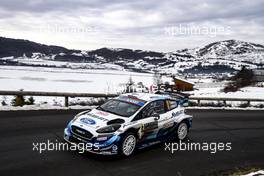 Teemu SUNINEN (FIN) - Jarmo LEHTINEN (FIN) FORD Fiesta WRC, M-SPORT FORD WRT  - 23-26.01.2020. FIA World Rally Championship, Rd 1, Rally Monte Carlo, Monaco, Monte-Carlo.