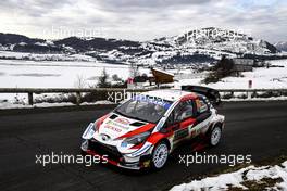 Elfyn Evans (GBR)- Scott MARTIN (GBR) TOYOTA Yaris WRC, TOYOTA GAZOO RACING WRT  - 23-26.01.2020. FIA World Rally Championship, Rd 1, Rally Monte Carlo, Monaco, Monte-Carlo.