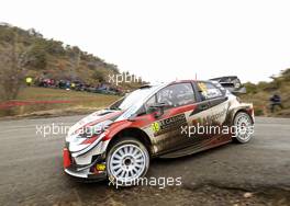 Takamoto Katsuta (JAP) - Daniel Barritt (GBR) TOYOTA Yaris WRC, TOYOTA GAZOO RACING WRT - 23-26.01.2020. FIA World Rally Championship, Rd 1, Rally Monte Carlo, Monaco, Monte-Carlo.