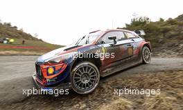 Ott Tanak (EST)-Martin Jarveoja (EST) HYUNDAI i20 Coupe WRC, HYUNDAI SHELL MOBIS WRT - 23-26.01.2020. FIA World Rally Championship, Rd 1, Rally Monte Carlo, Monaco, Monte-Carlo.