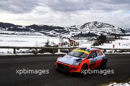 Ole Christian VEIBY (NOR) - Jonas Anders ANDERSSON (SWE) HYUNDAI NG i20, HYUNDAI MOTORSPORT N  - 23-26.01.2020. FIA World Rally Championship, Rd 1, Rally Monte Carlo, Monaco, Monte-Carlo.
