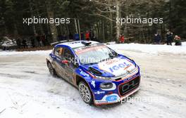 Yoann BONATO (FRA) - Benjamin BOULLOUD (FRA) CITROEN C3 - 23-26.01.2020. FIA World Rally Championship, Rd 1, Rally Monte Carlo, Monaco, Monte-Carlo.