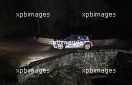 Yoann BONATO (FRA) - Benjamin BOULLOUD (FRA) CITROEN C3 - 23-26.01.2020. FIA World Rally Championship, Rd 1, Rally Monte Carlo, Monaco, Monte-Carlo.