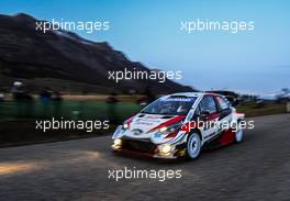 Elfyn Evans (GBR)- Scott MARTIN (GBR) TOYOTA Yaris WRC, TOYOTA GAZOO RACING WRT - 23-26.01.2020. FIA World Rally Championship, Rd 1, Rally Monte Carlo, Monaco, Monte-Carlo.
