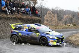 Stéphane SARRAZIN (FRA) - Kévin PARENT (FRA) HYUNDAI NG i20 23-26.01.2020. FIA World Rally Championship, Rd 1, Rally Monte Carlo, Monaco, Monte-Carlo.
